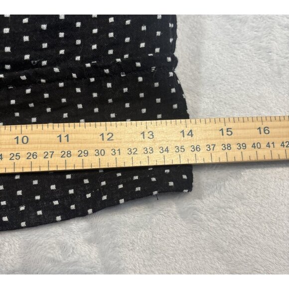 Orange Creek Black & White Polka Dot Romper Women's Size X-Large Casual Preppy - Picture 10 of 14